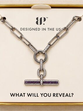 Bomb Party Gem Society The Midnight Link Necklace